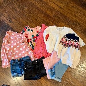Old Navy & GAP Girls' 9 Piece Bundle, 4T - 5T